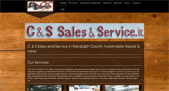 Desktop Screenshot of cssalesandservice.com